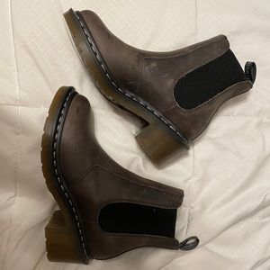 Never Worn Doc Martin Heeled Boots
